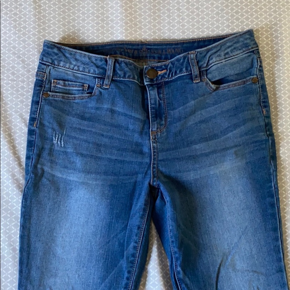 8P Vera Wang super skinny jeans